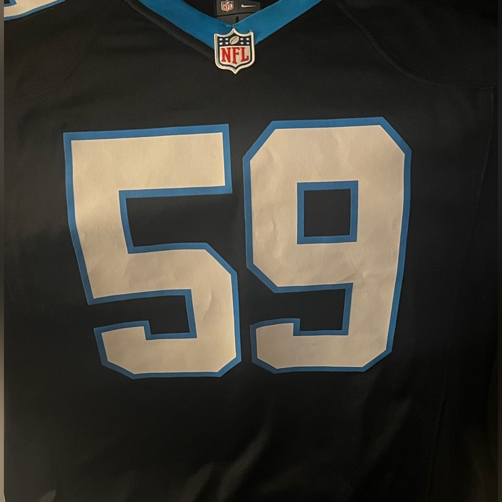 Carolina Panthers Luke Kuechly Nike Jersey